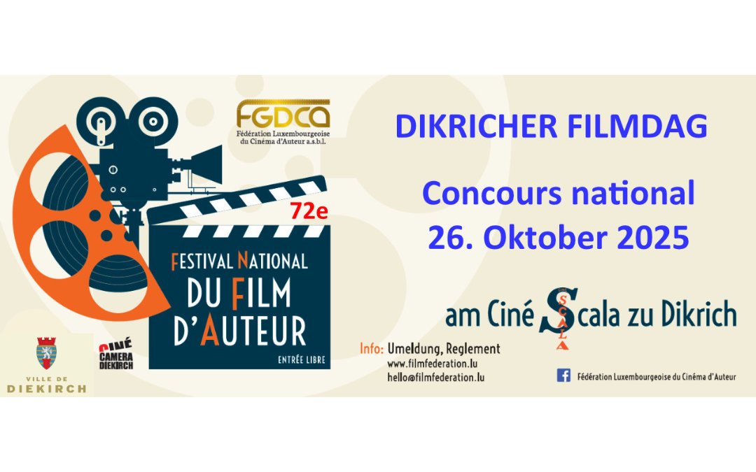 72e FESTIVAL NATIONAL DU FILM D’AUTEUR